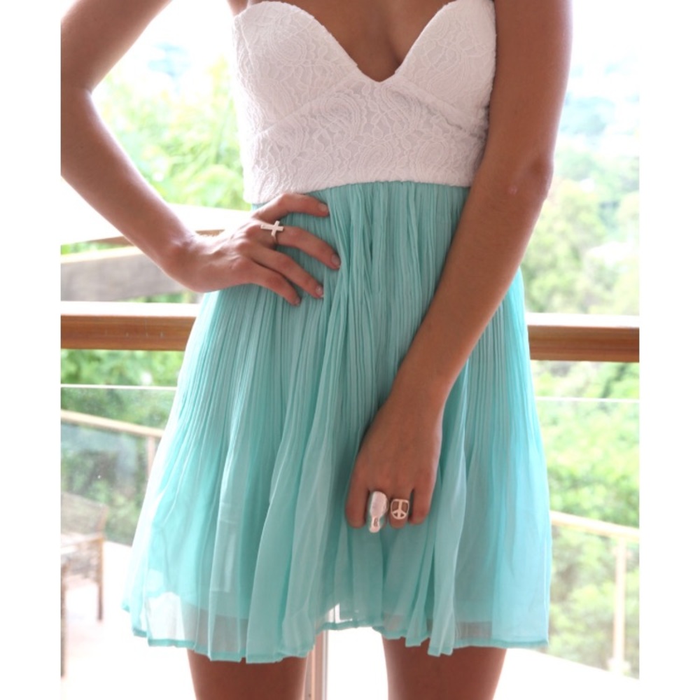 Sabo Skirt Mint Tea Dress